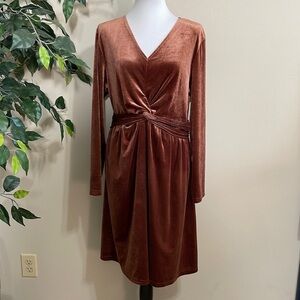 Shein velvet look dress. Size 3X